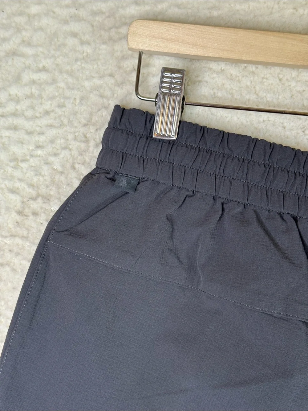 Lululemon Bowline Short Stretch Ripstop Graphite Grey Shorts Men's Size Large